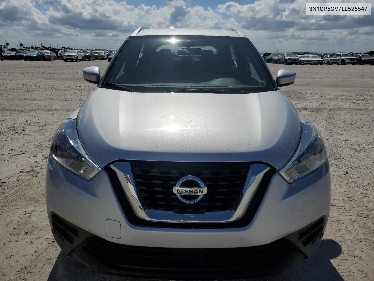 2020 Nissan Kicks Sv VIN: 3N1CP5CV7LL525547 Lot: 78052994