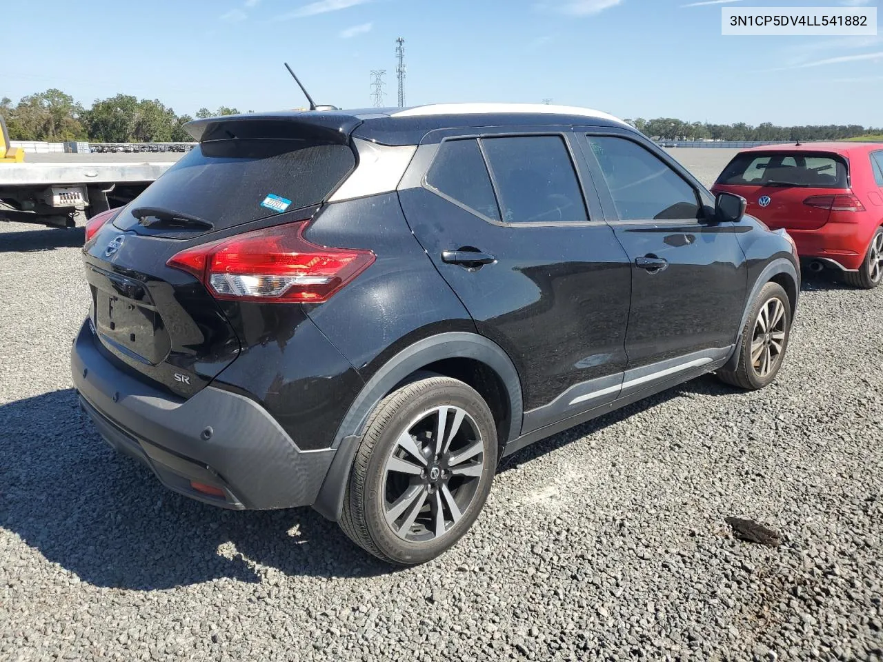 2020 Nissan Kicks Sr VIN: 3N1CP5DV4LL541882 Lot: 78072644