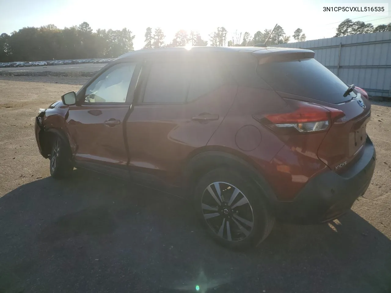 2020 Nissan Kicks Sv VIN: 3N1CP5CVXLL516535 Lot: 78133474