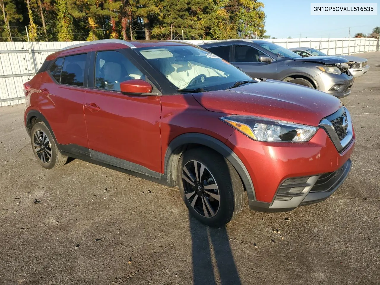 2020 Nissan Kicks Sv VIN: 3N1CP5CVXLL516535 Lot: 78133474