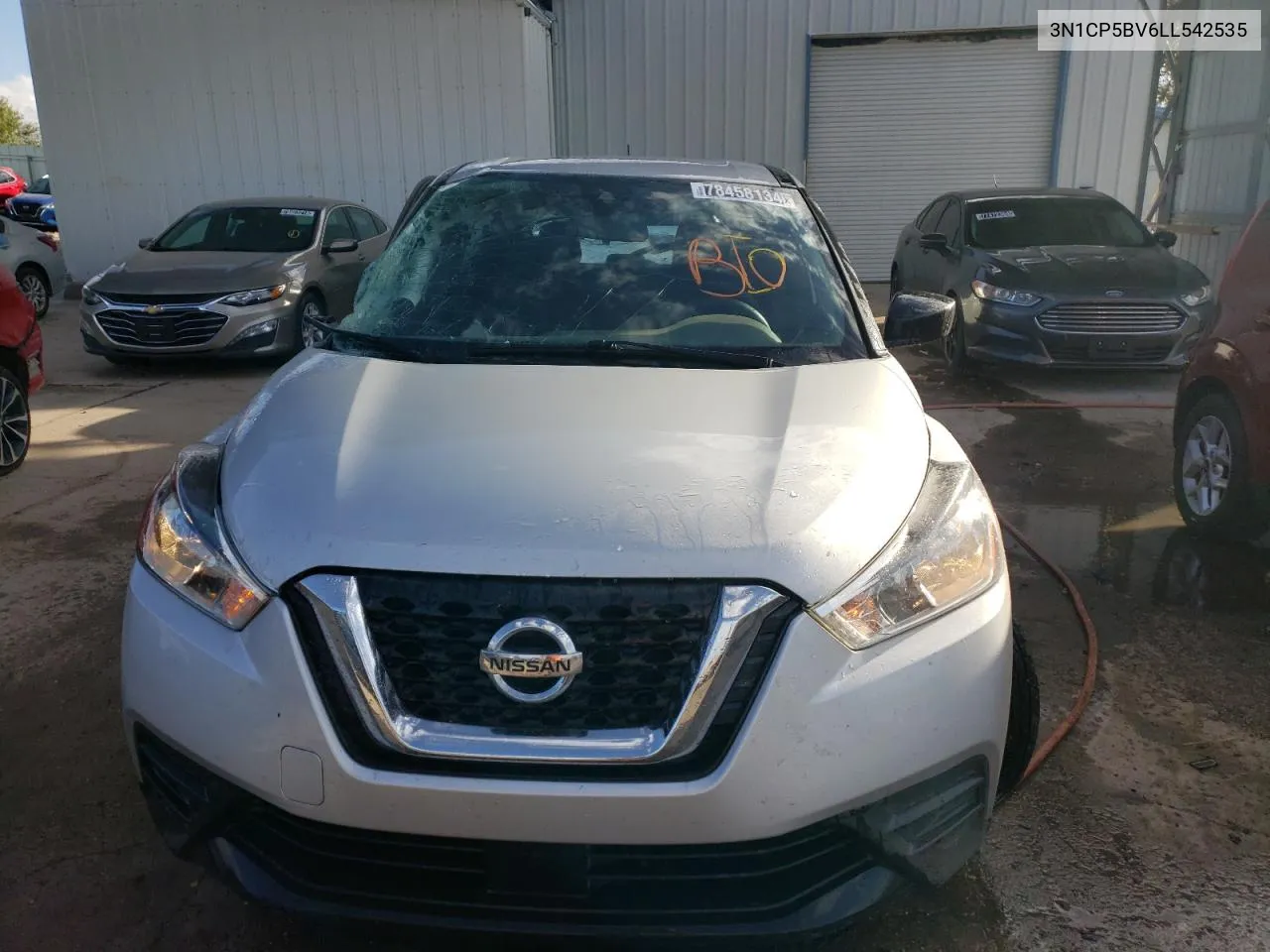 2020 Nissan Kicks S VIN: 3N1CP5BV6LL542535 Lot: 78458134