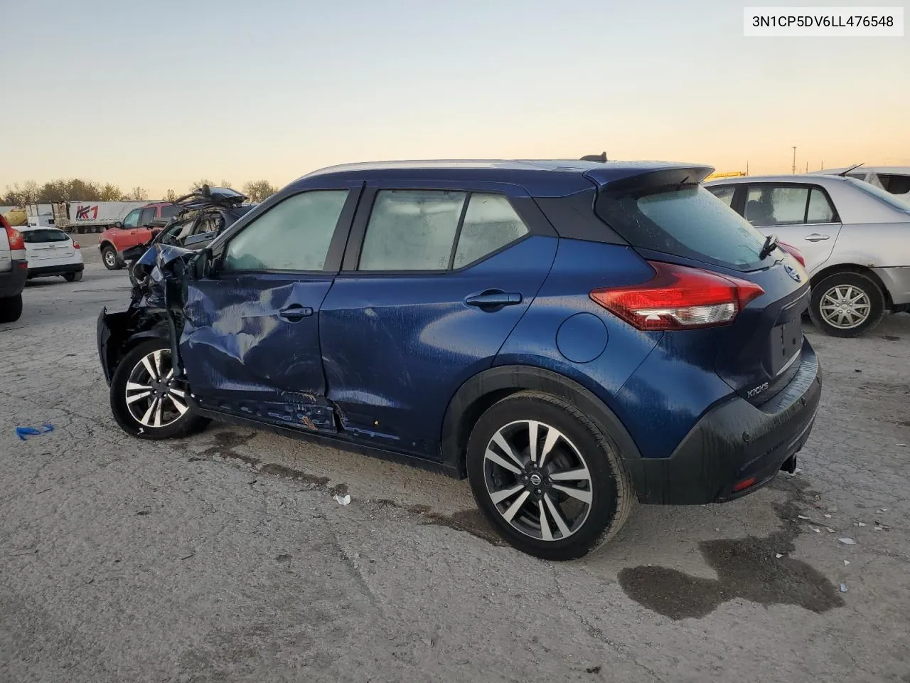 2020 Nissan Kicks Sr VIN: 3N1CP5DV6LL476548 Lot: 78916794