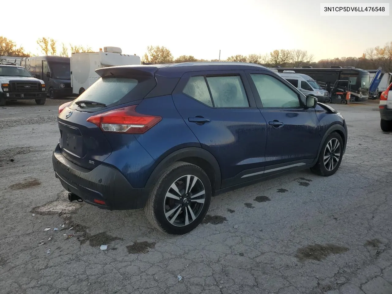 2020 Nissan Kicks Sr VIN: 3N1CP5DV6LL476548 Lot: 78916794