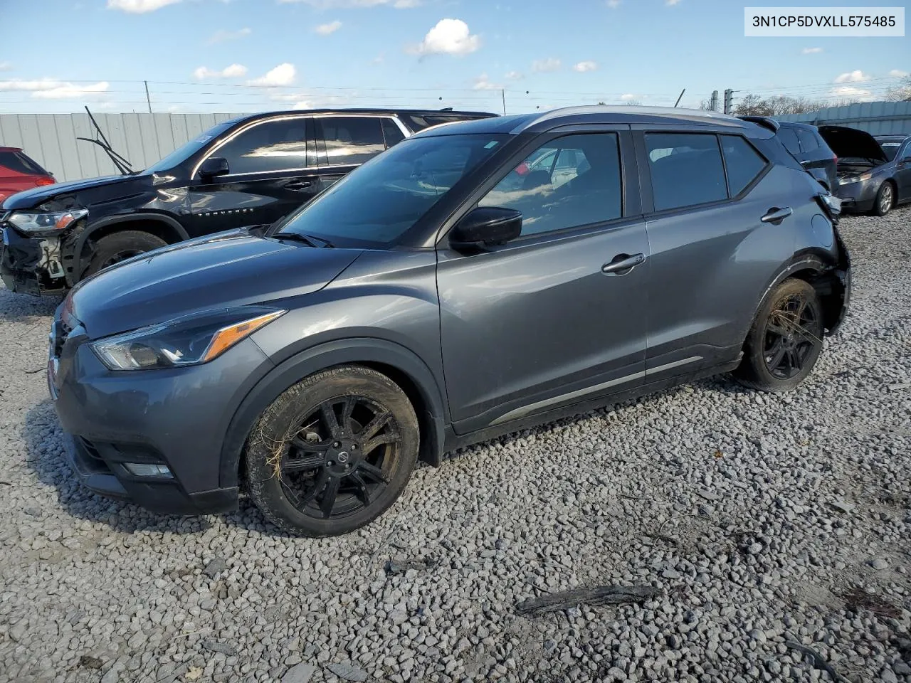 2020 Nissan Kicks Sr VIN: 3N1CP5DVXLL575485 Lot: 78986804