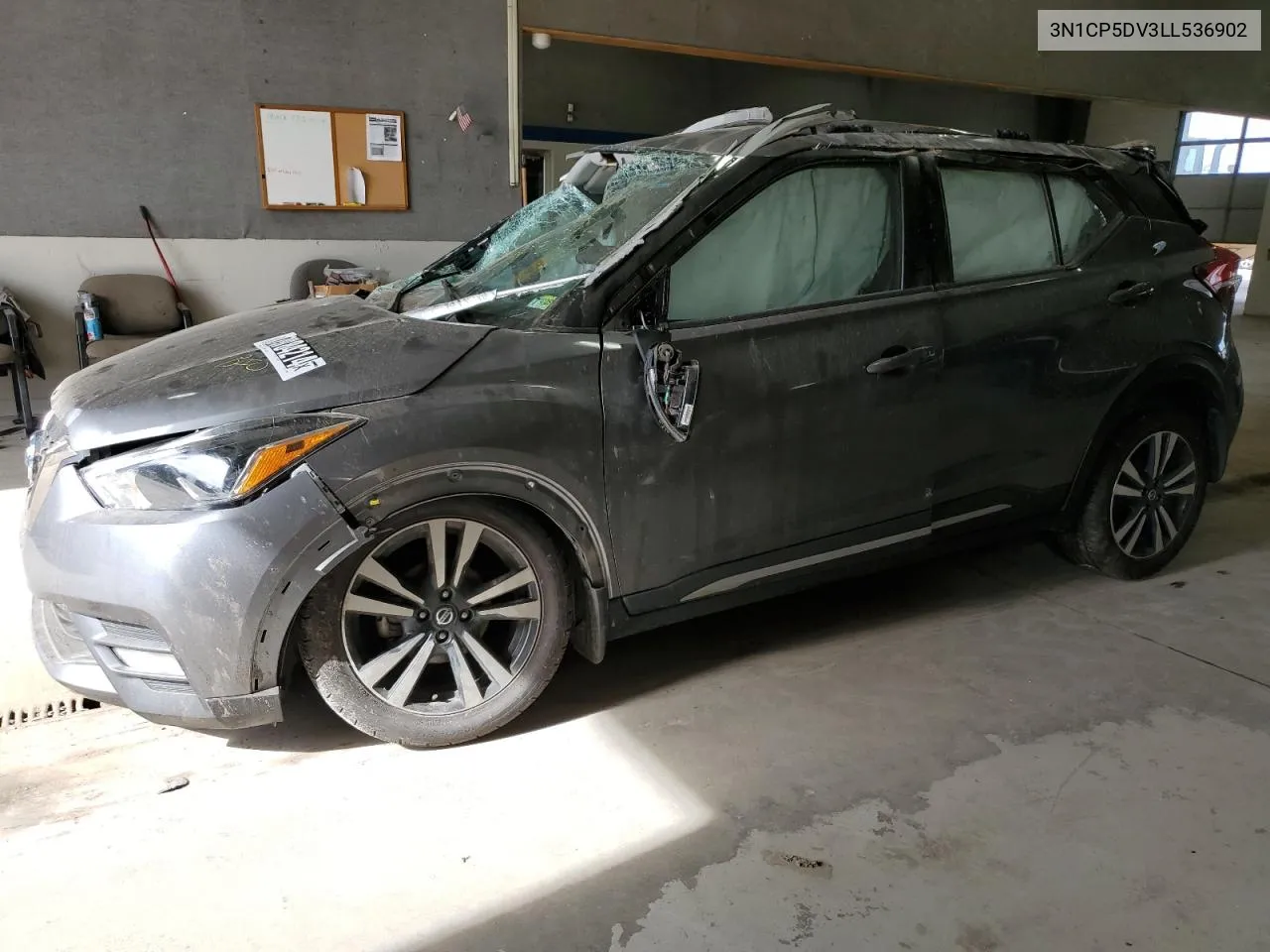 2020 Nissan Kicks Sr VIN: 3N1CP5DV3LL536902 Lot: 79184214