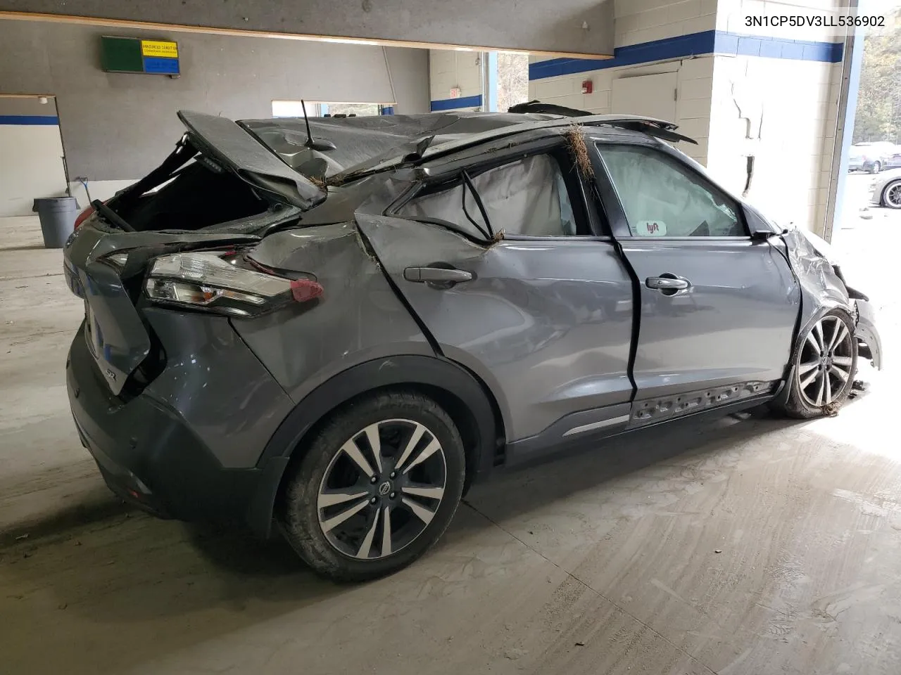 2020 Nissan Kicks Sr VIN: 3N1CP5DV3LL536902 Lot: 79184214