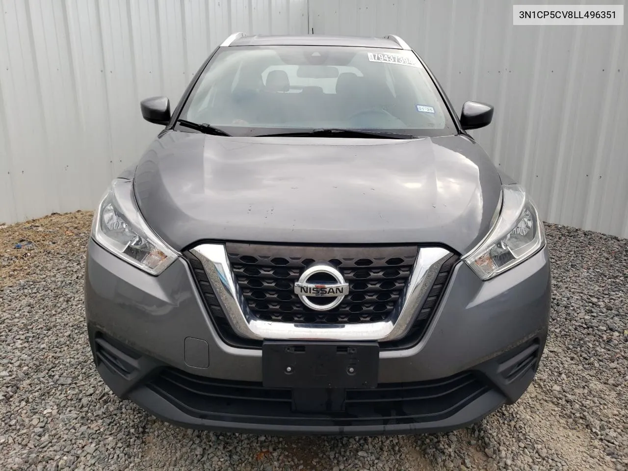 2020 Nissan Kicks Sv VIN: 3N1CP5CV8LL496351 Lot: 79437394