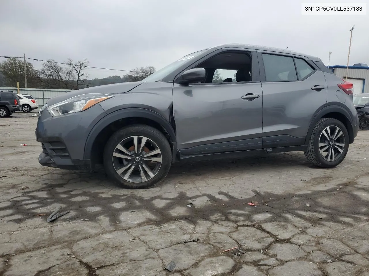 2020 Nissan Kicks Sv VIN: 3N1CP5CV0LL537183 Lot: 79808234