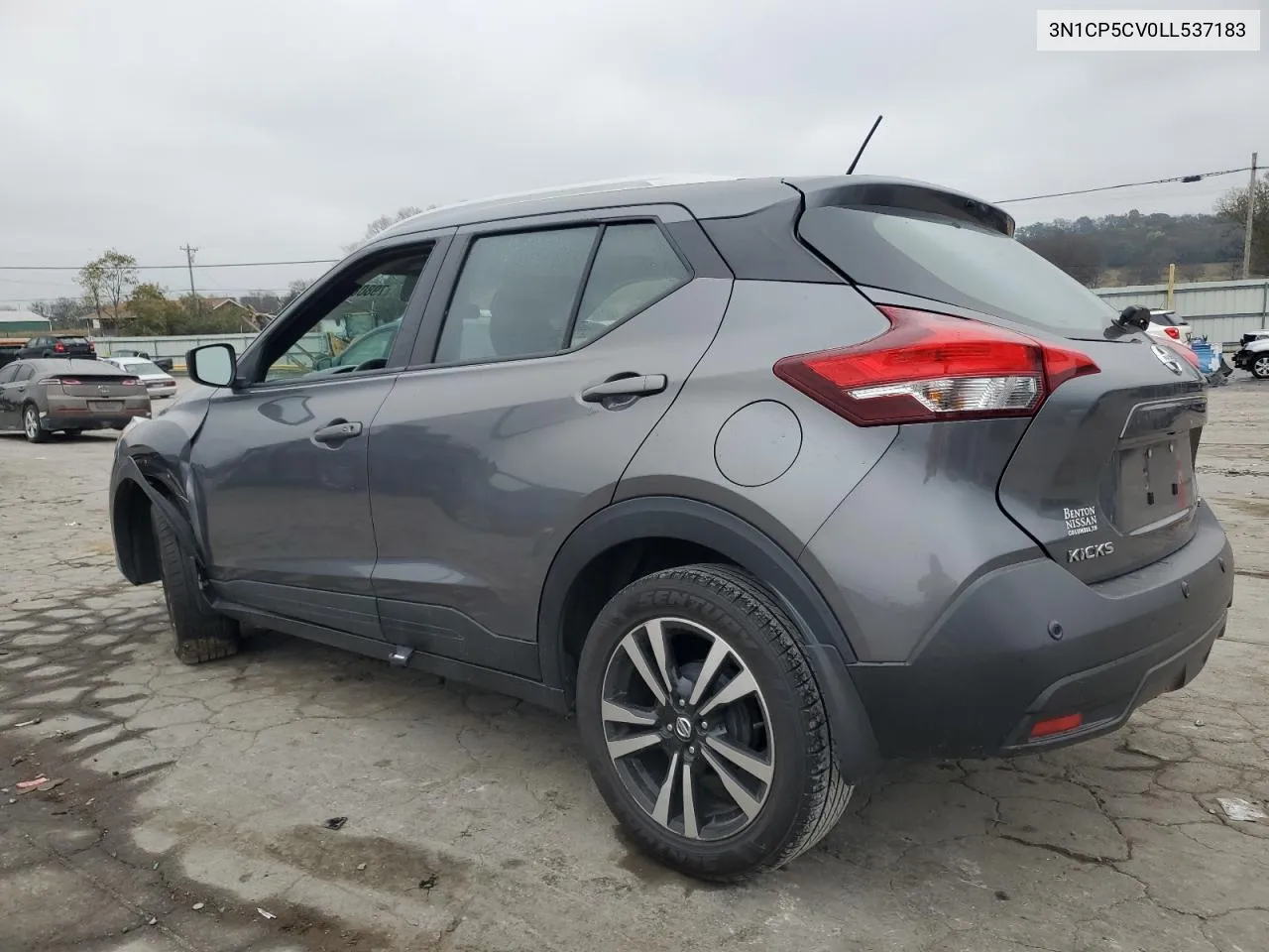 2020 Nissan Kicks Sv VIN: 3N1CP5CV0LL537183 Lot: 79808234