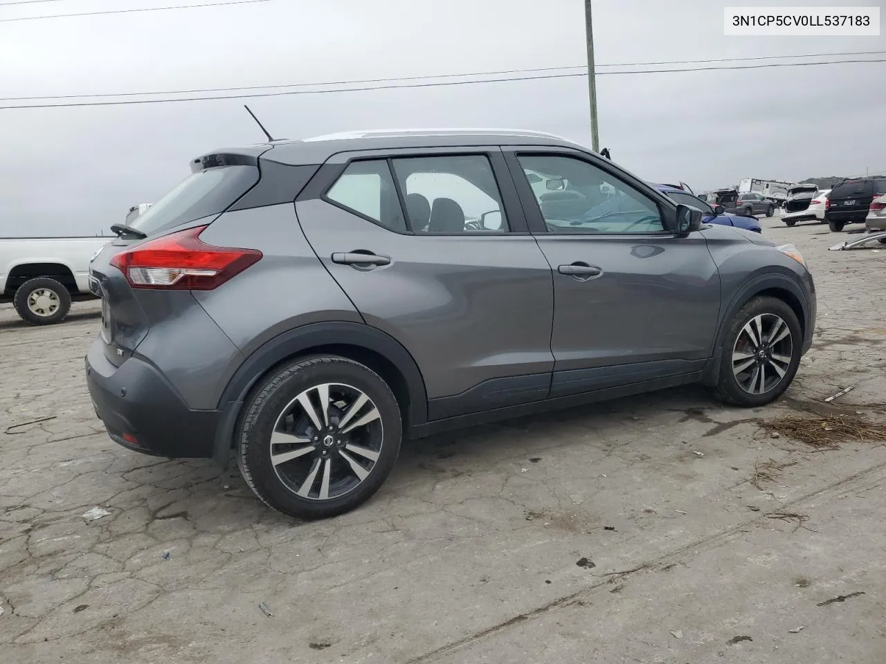 2020 Nissan Kicks Sv VIN: 3N1CP5CV0LL537183 Lot: 79808234