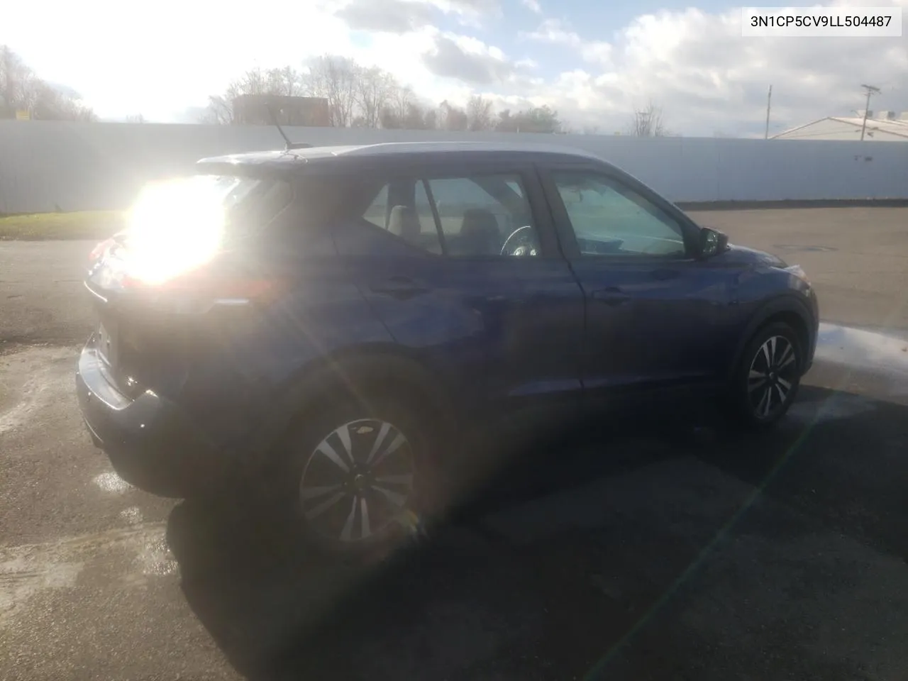 2020 Nissan Kicks Sv VIN: 3N1CP5CV9LL504487 Lot: 80087184