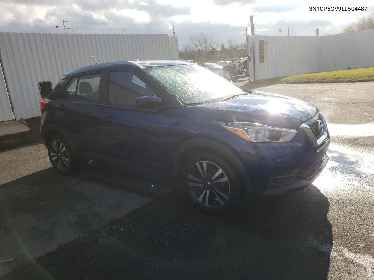 2020 Nissan Kicks Sv VIN: 3N1CP5CV9LL504487 Lot: 80087184