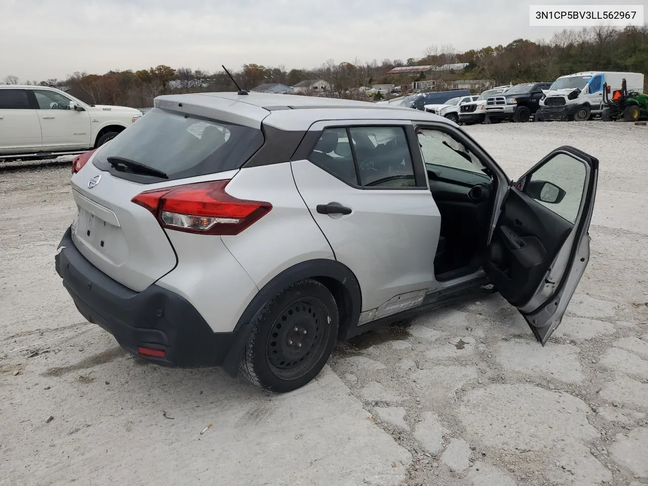 2020 Nissan Kicks S VIN: 3N1CP5BV3LL562967 Lot: 80204254