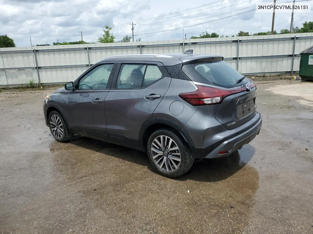 3N1CP5CV7ML526151 2021 Nissan Kicks Sv