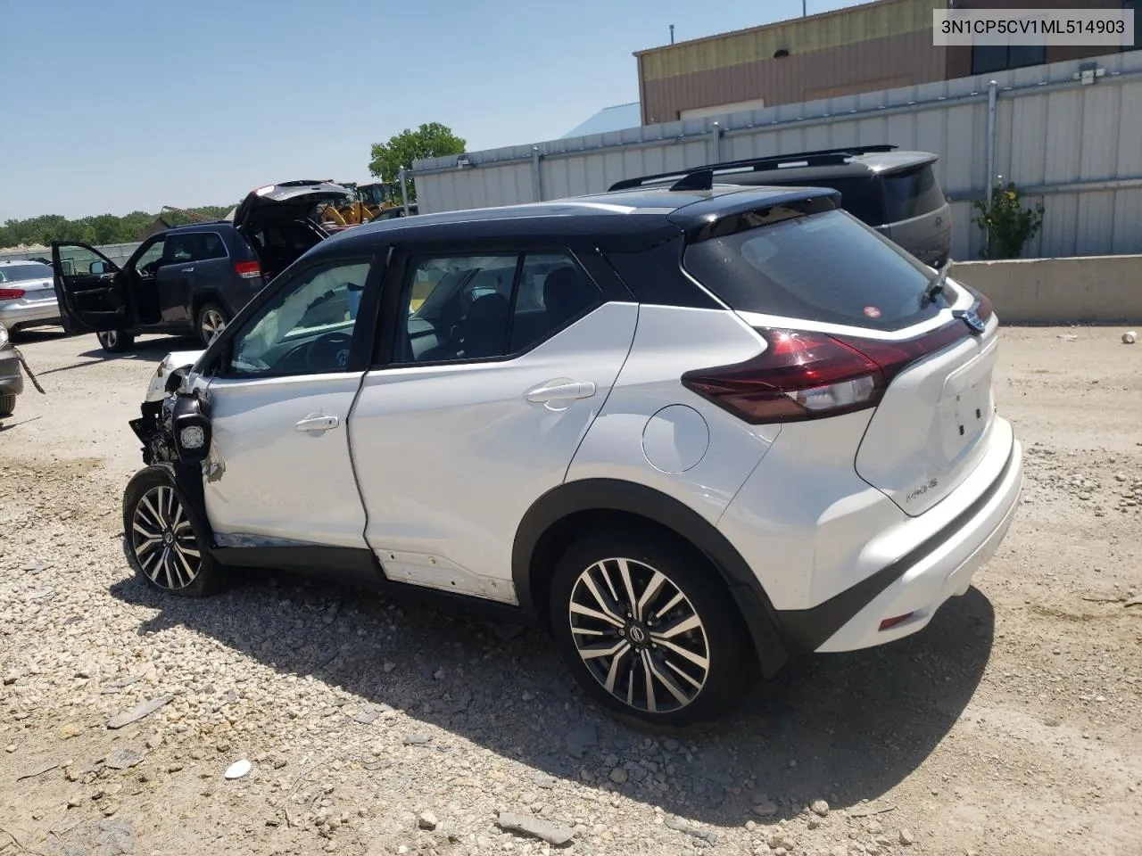 2021 Nissan Kicks Sv VIN: 3N1CP5CV1ML514903 Lot: 55395184