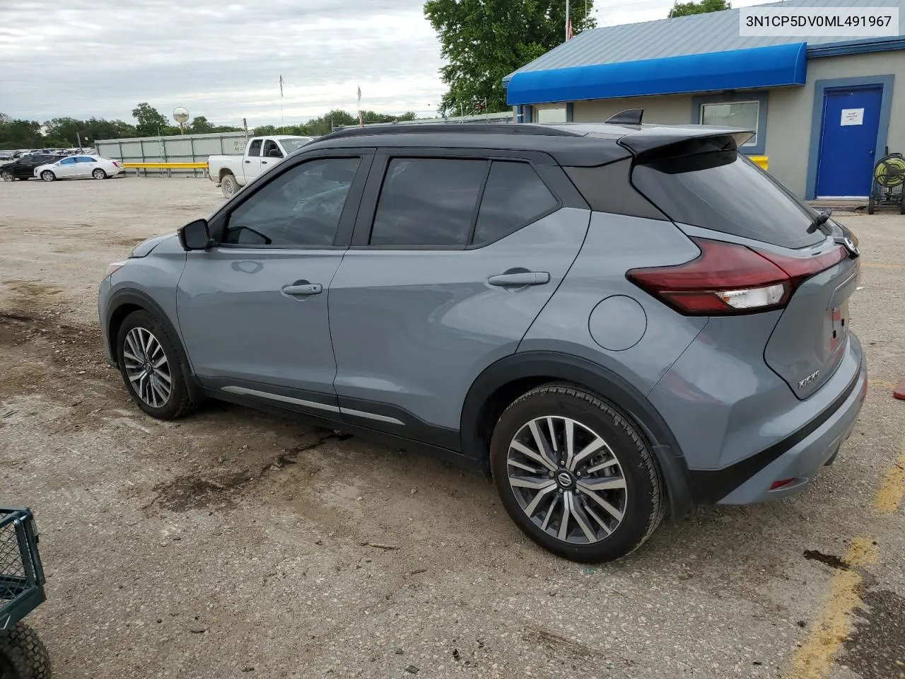 2021 Nissan Kicks Sr VIN: 3N1CP5DV0ML491967 Lot: 56036594