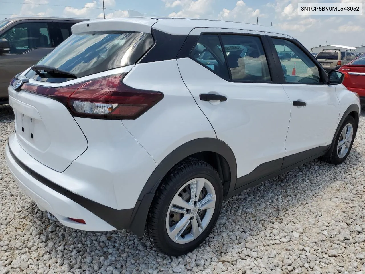 2021 Nissan Kicks S VIN: 3N1CP5BV0ML543052 Lot: 58677334