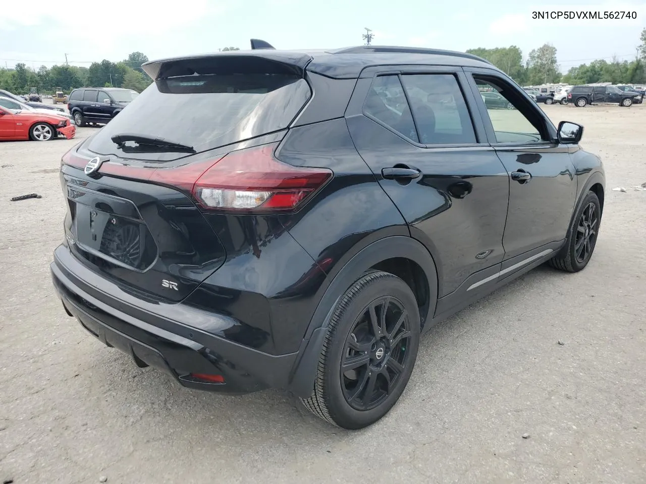 2021 Nissan Kicks Sr VIN: 3N1CP5DVXML562740 Lot: 62412134