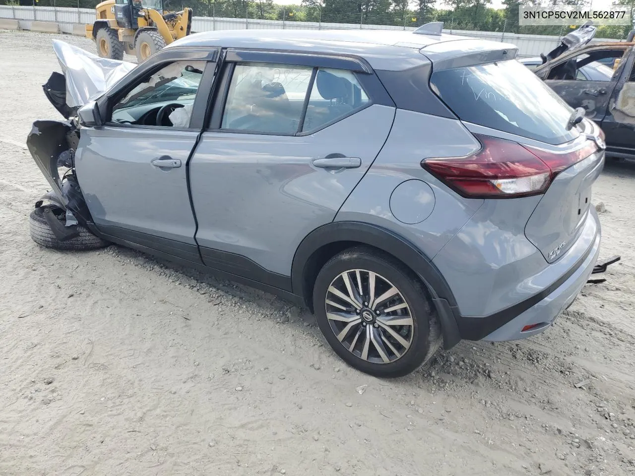 2021 Nissan Kicks Sv VIN: 3N1CP5CV2ML562877 Lot: 62494074