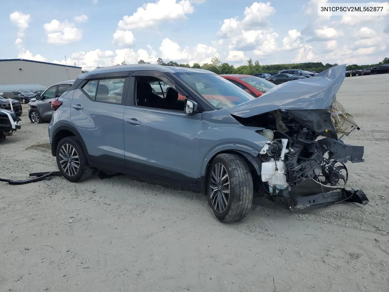 3N1CP5CV2ML562877 2021 Nissan Kicks Sv