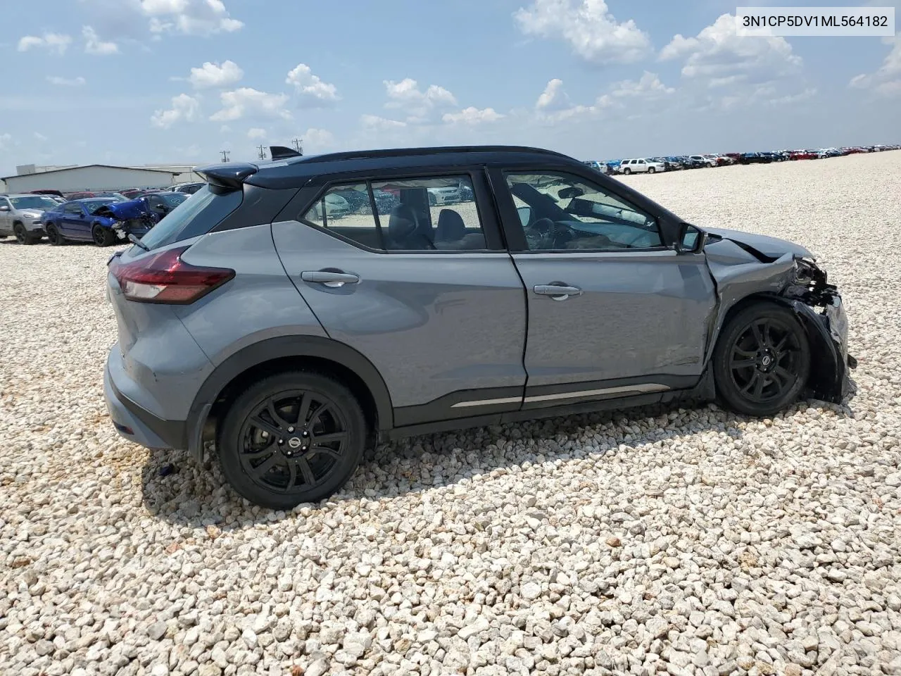 2021 Nissan Kicks Sr VIN: 3N1CP5DV1ML564182 Lot: 64090384