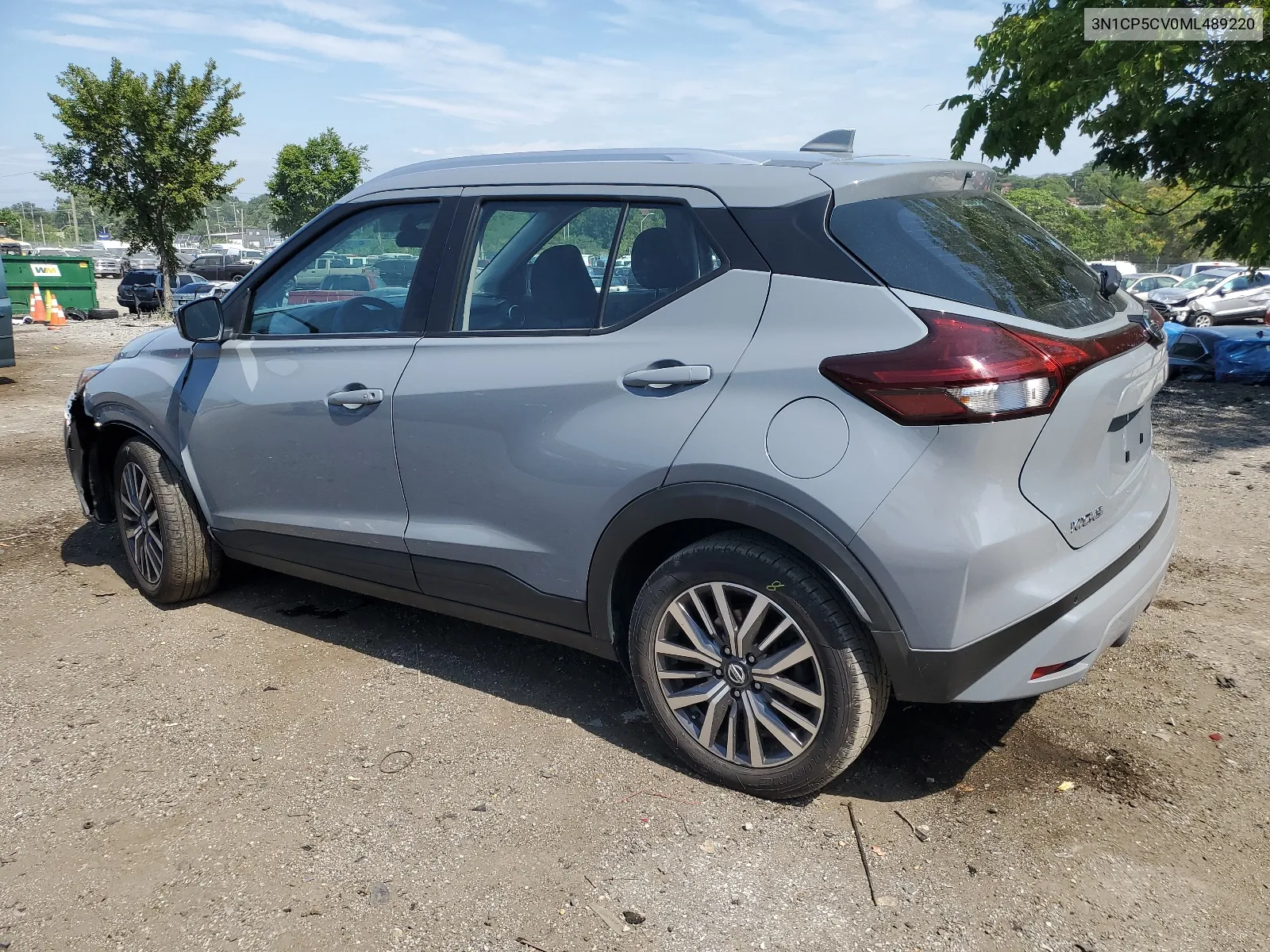 2021 Nissan Kicks Sv VIN: 3N1CP5CV0ML489220 Lot: 65846664