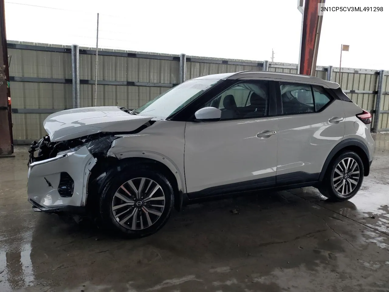 2021 Nissan Kicks Sv VIN: 3N1CP5CV3ML491298 Lot: 66780724