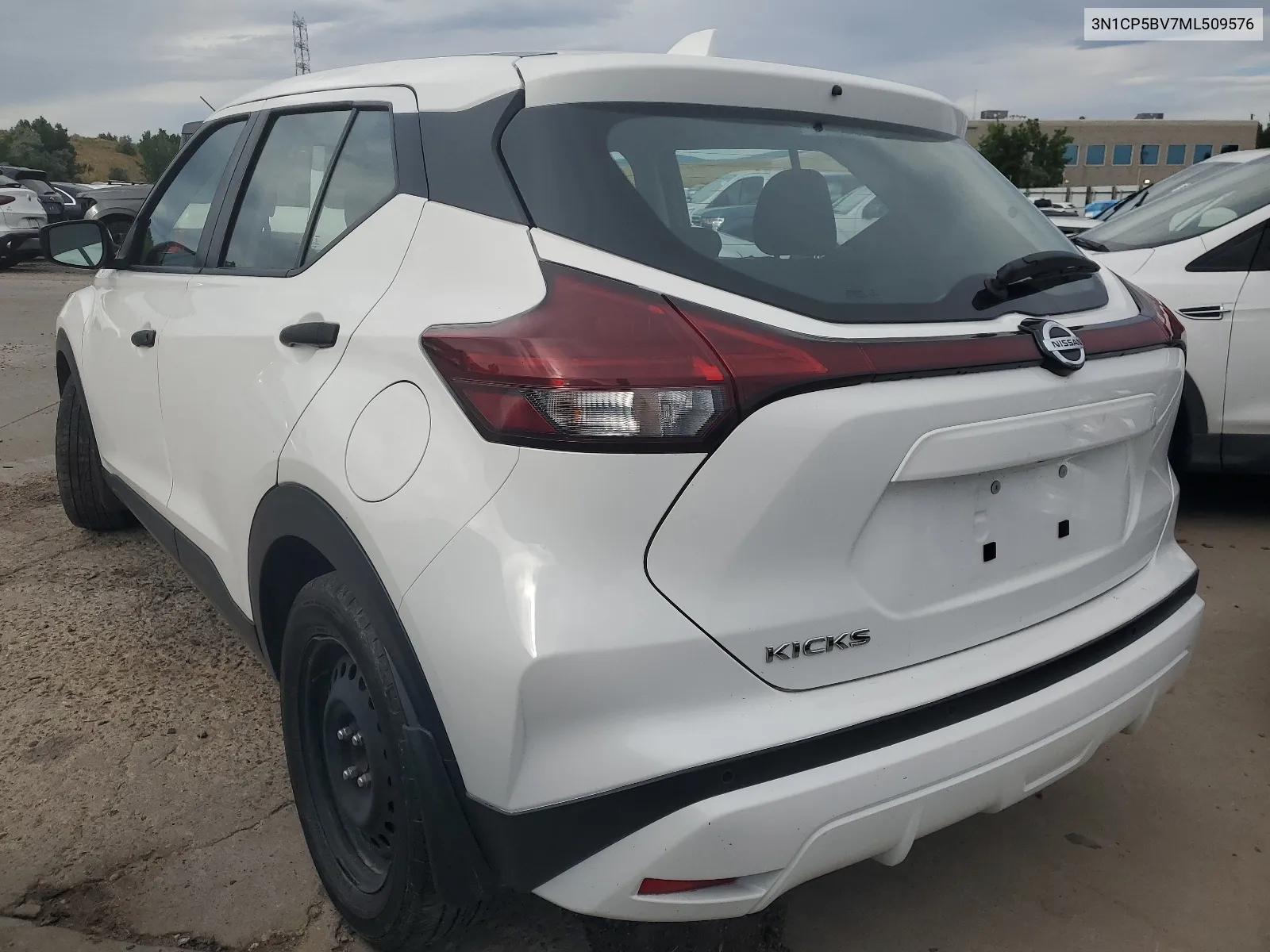 2021 Nissan Kicks S VIN: 3N1CP5BV7ML509576 Lot: 66989654