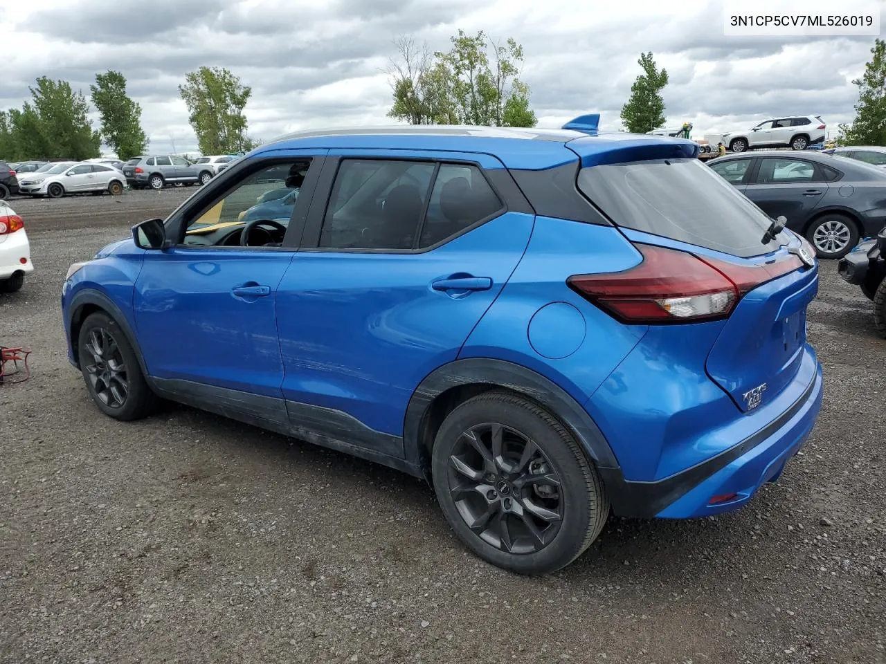 2021 Nissan Kicks Sv VIN: 3N1CP5CV7ML526019 Lot: 67960004