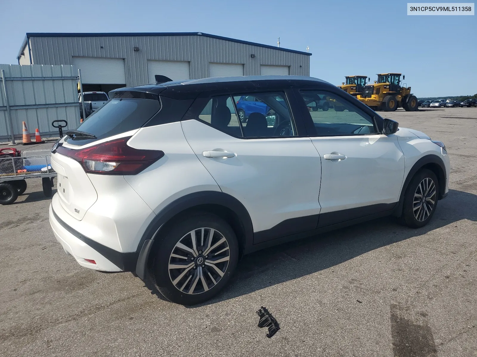 2021 Nissan Kicks Sv VIN: 3N1CP5CV9ML511358 Lot: 68120464