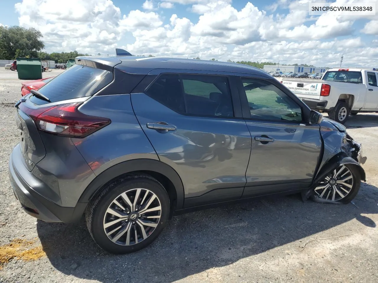 3N1CP5CV9ML538348 2021 Nissan Kicks Sv