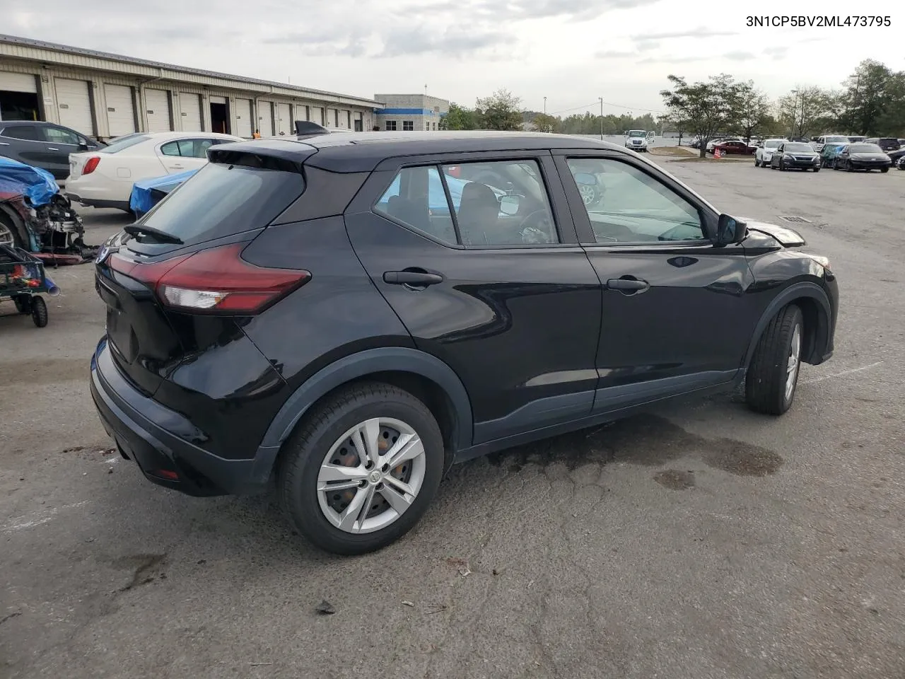 2021 Nissan Kicks S VIN: 3N1CP5BV2ML473795 Lot: 70143174