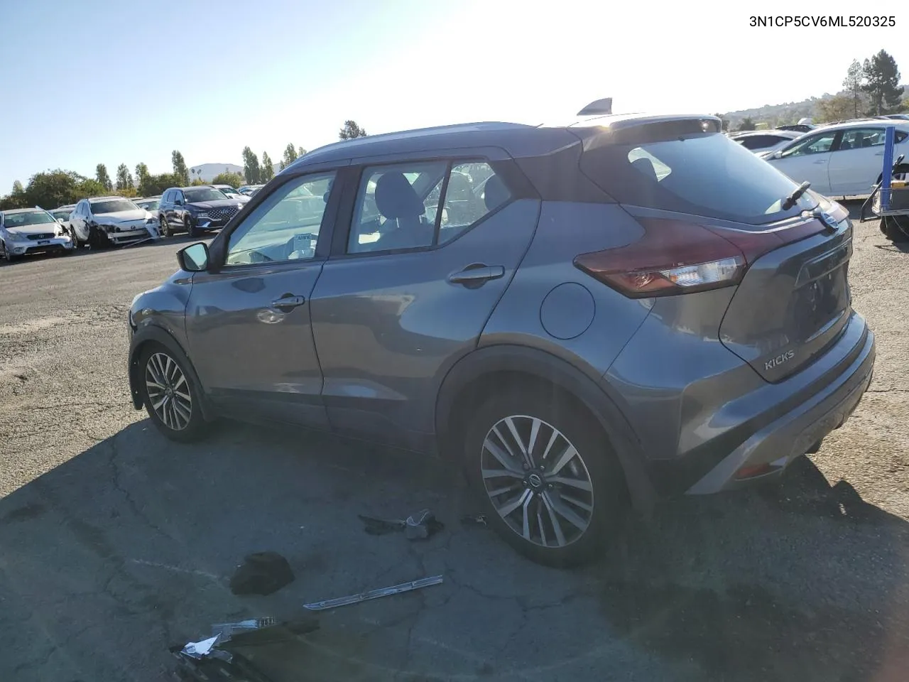 2021 Nissan Kicks Sv VIN: 3N1CP5CV6ML520325 Lot: 70992984