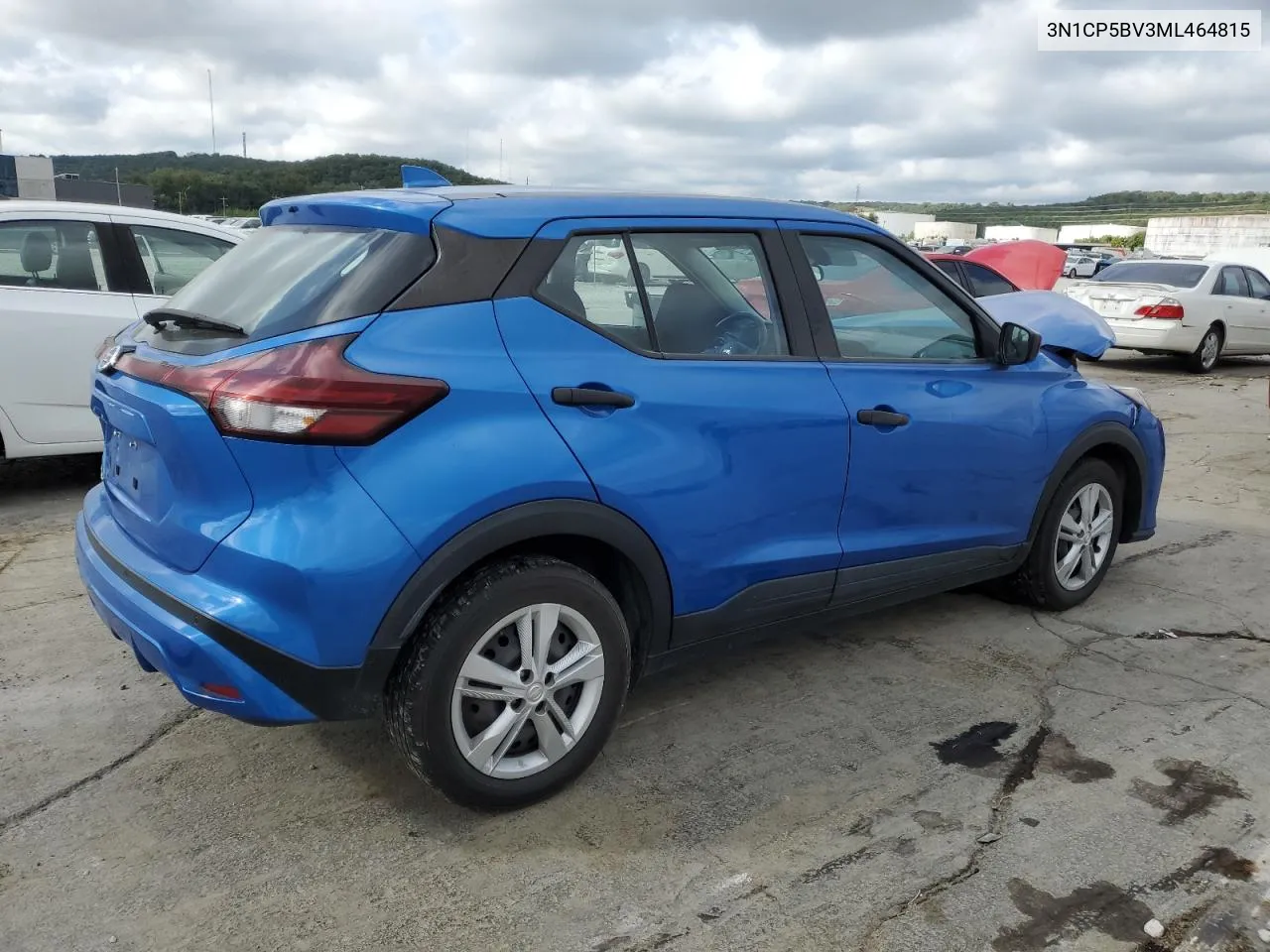 2021 Nissan Kicks S VIN: 3N1CP5BV3ML464815 Lot: 71744514