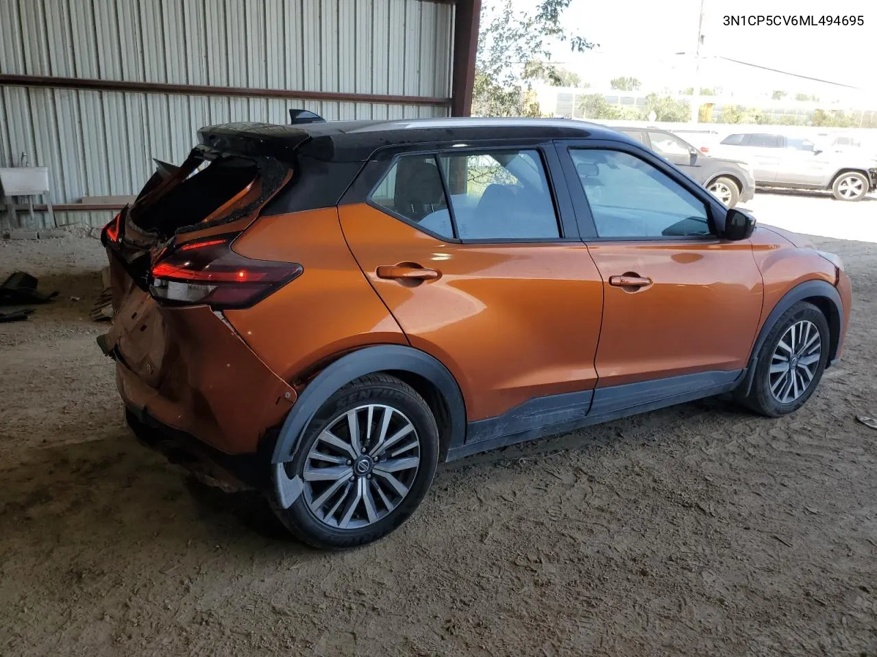 3N1CP5CV6ML494695 2021 Nissan Kicks Sv