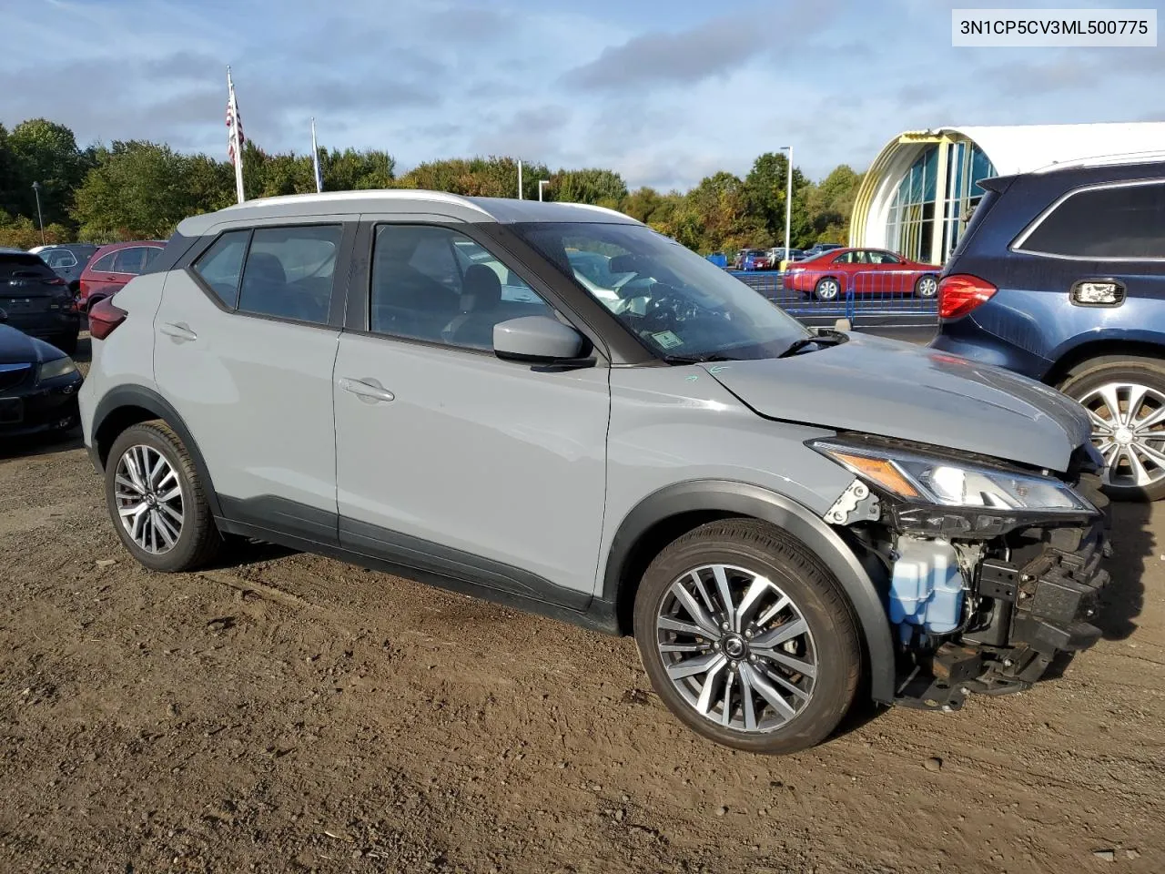 2021 Nissan Kicks Sv VIN: 3N1CP5CV3ML500775 Lot: 72769664