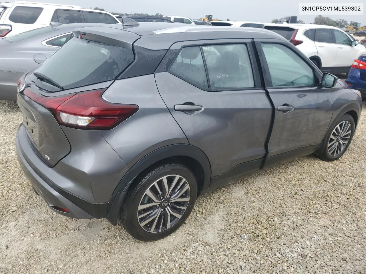 2021 Nissan Kicks Sv VIN: 3N1CP5CV1ML539302 Lot: 74561104