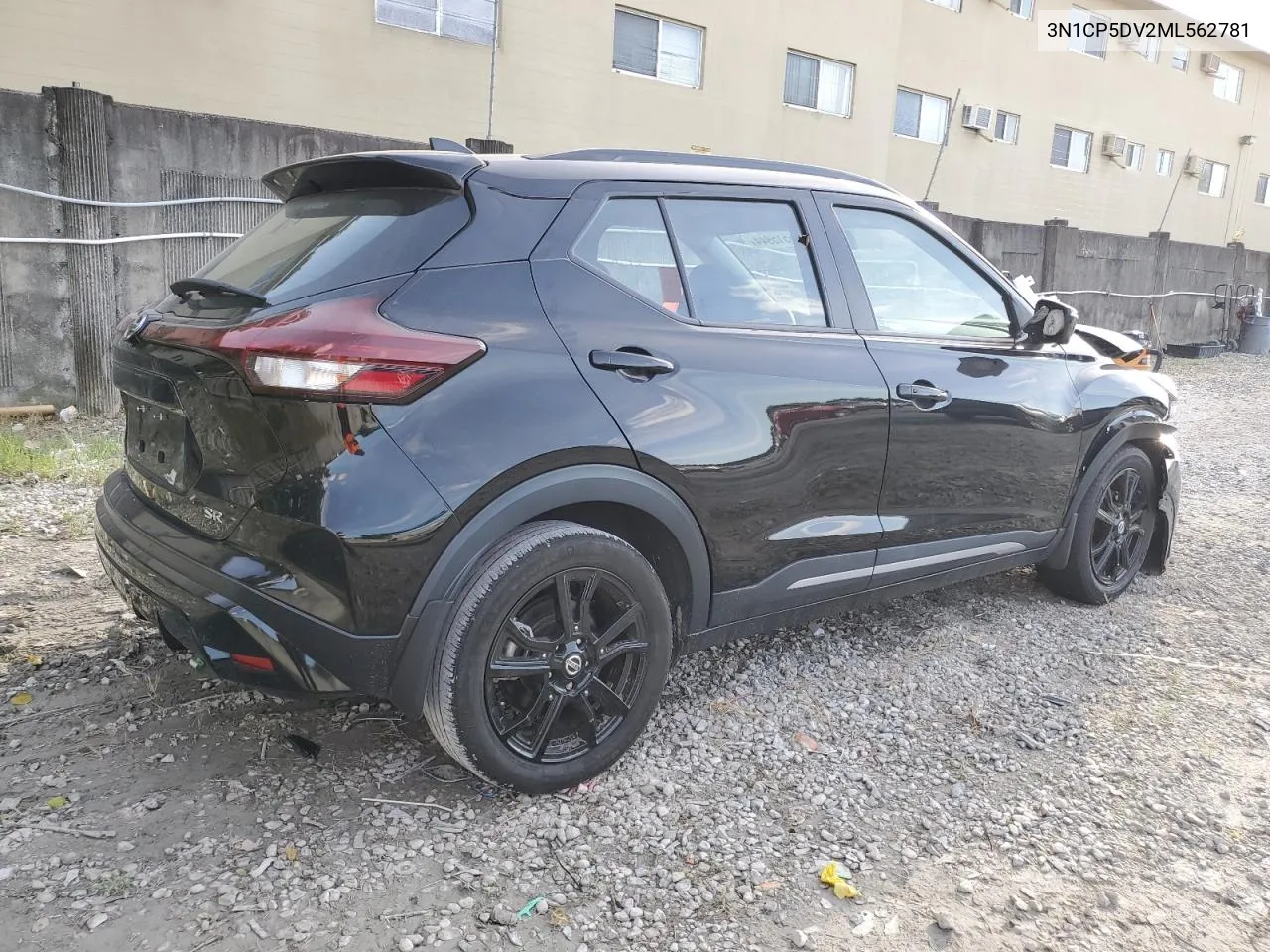 2021 Nissan Kicks Sr VIN: 3N1CP5DV2ML562781 Lot: 75515944