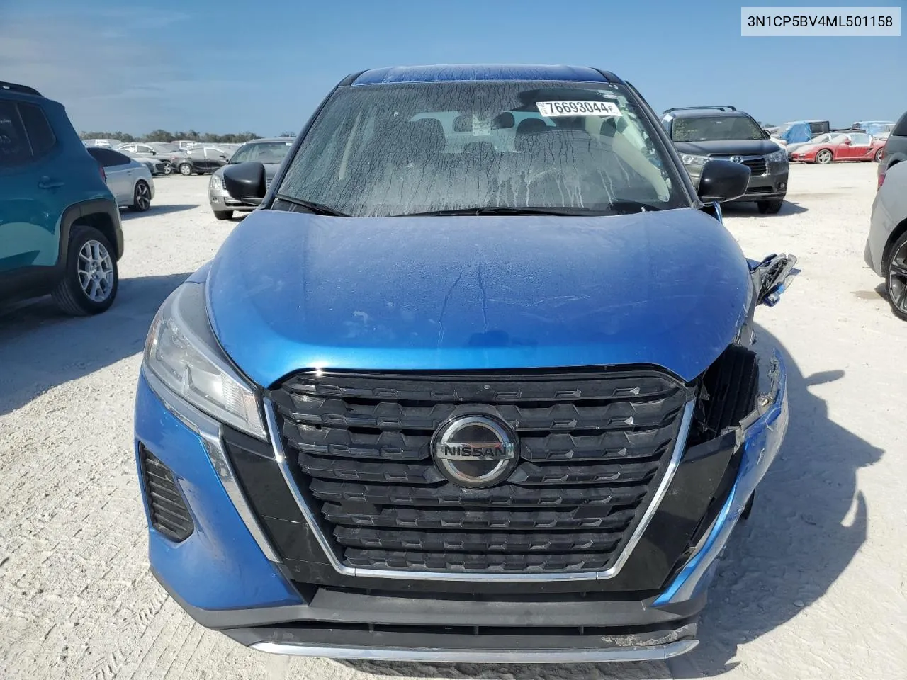 2021 Nissan Kicks S VIN: 3N1CP5BV4ML501158 Lot: 76693044