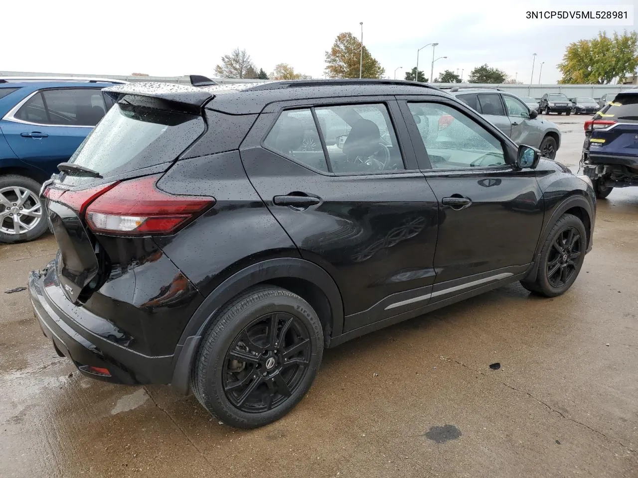 2021 Nissan Kicks Sr VIN: 3N1CP5DV5ML528981 Lot: 77819324