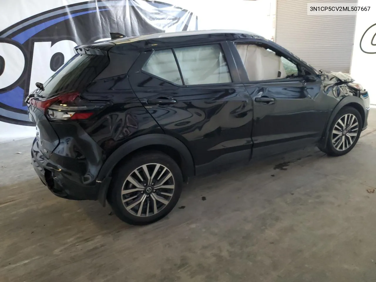 2021 Nissan Kicks Sv VIN: 3N1CP5CV2ML507667 Lot: 78438124