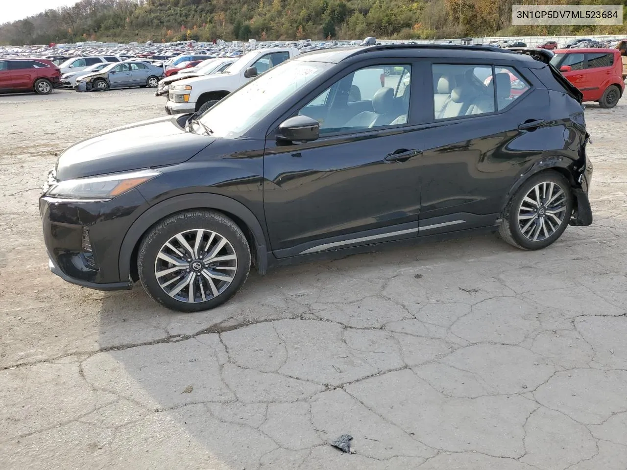 2021 Nissan Kicks Sr VIN: 3N1CP5DV7ML523684 Lot: 78582094