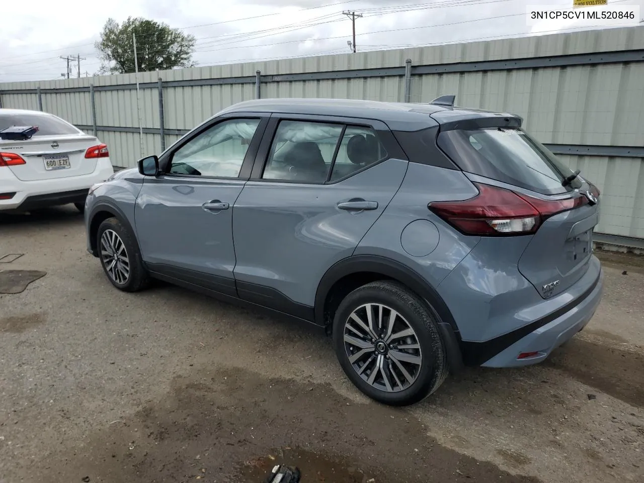 2021 Nissan Kicks Sv VIN: 3N1CP5CV1ML520846 Lot: 78879864