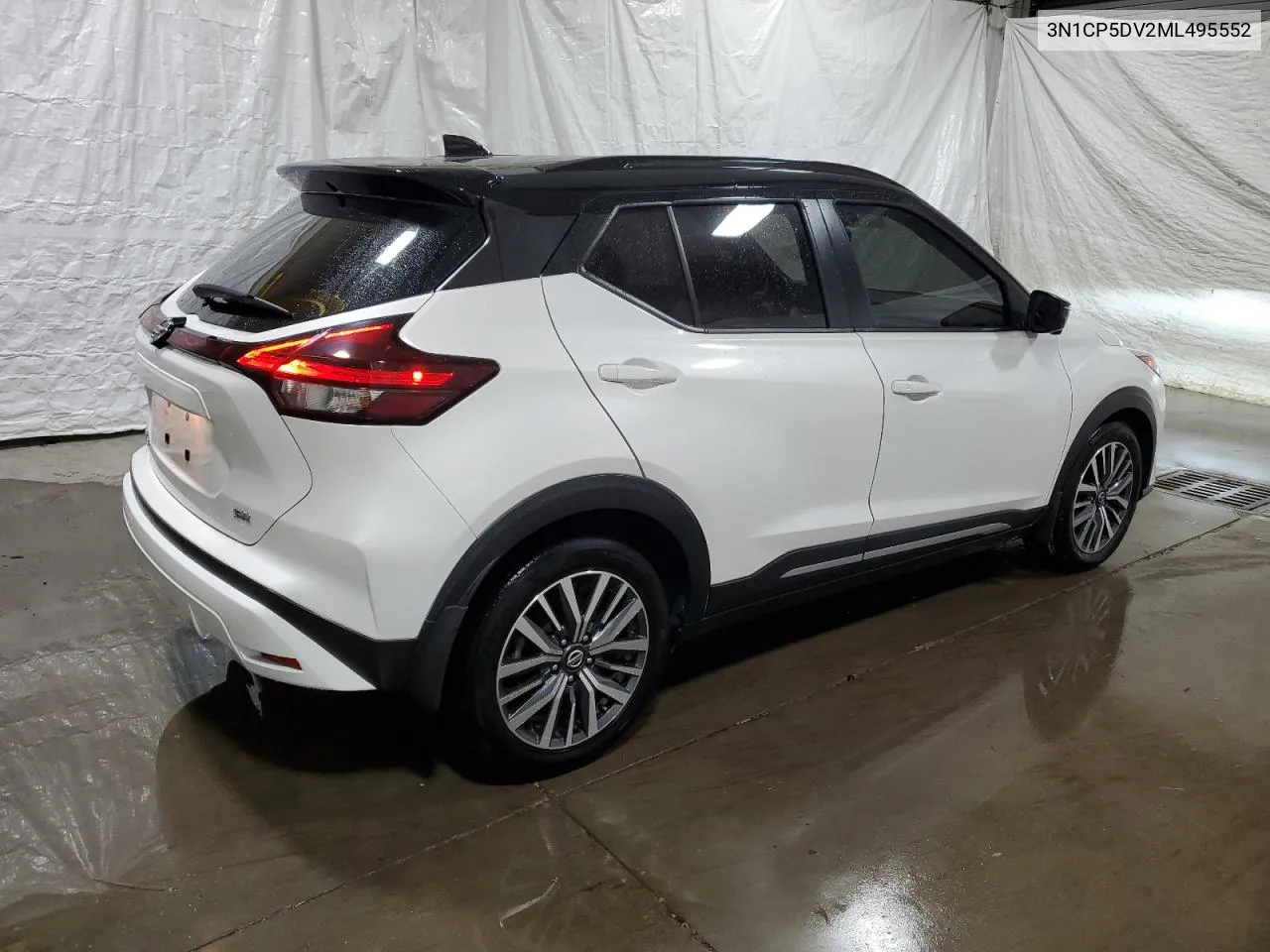 2021 Nissan Kicks Sr VIN: 3N1CP5DV2ML495552 Lot: 79289174