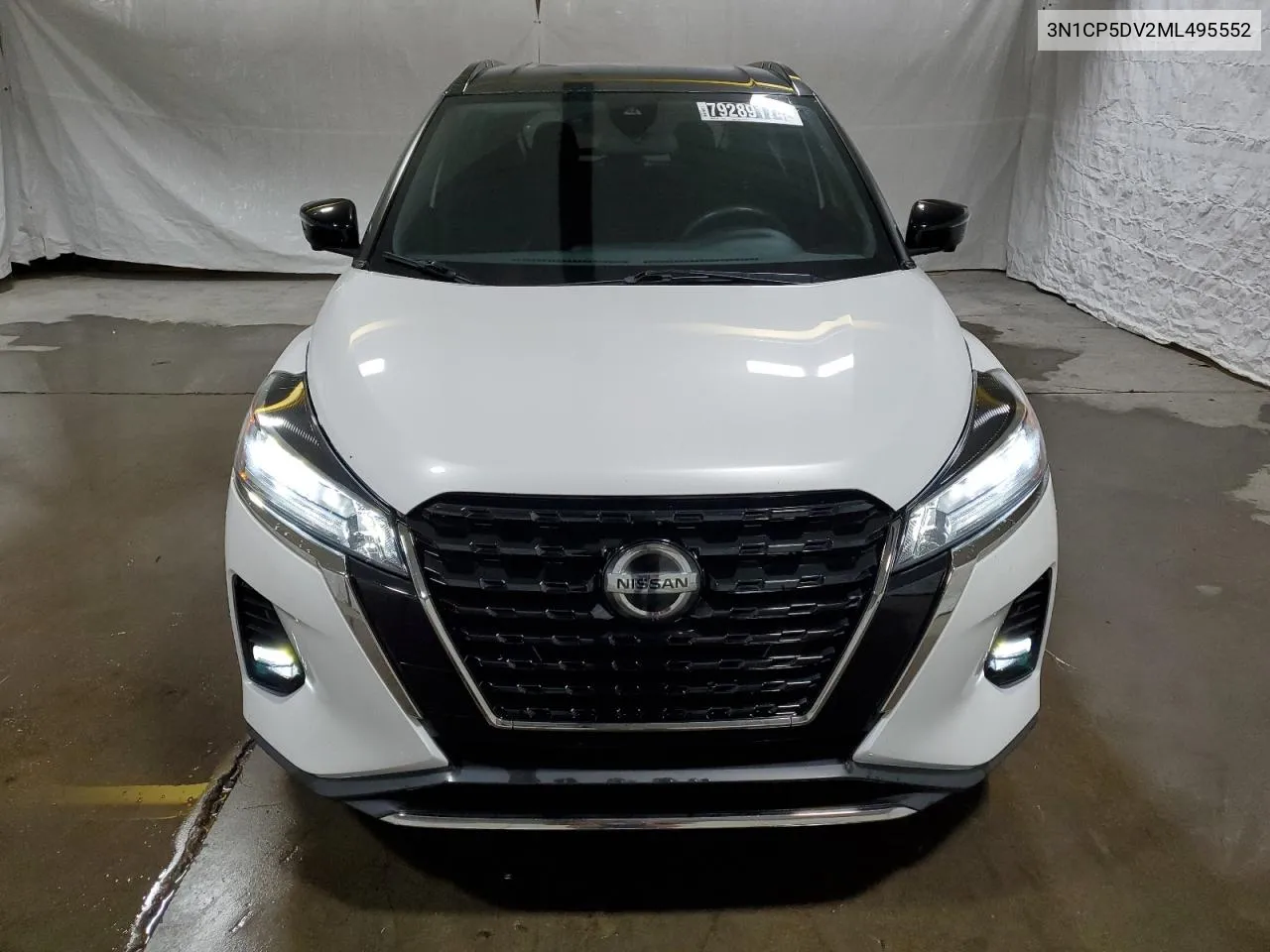 2021 Nissan Kicks Sr VIN: 3N1CP5DV2ML495552 Lot: 79289174