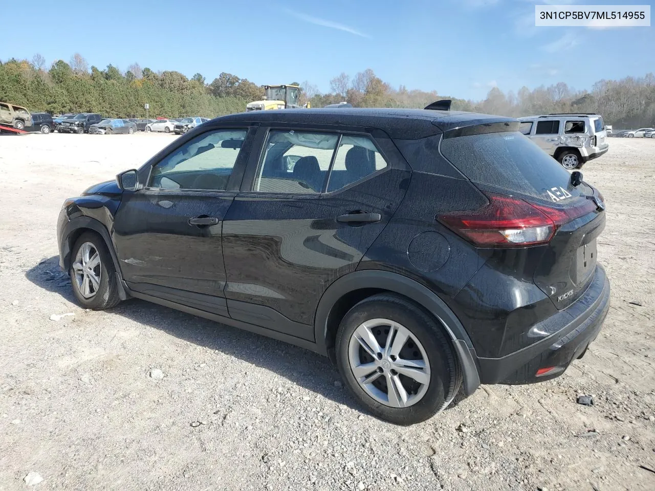 2021 Nissan Kicks S VIN: 3N1CP5BV7ML514955 Lot: 79382164