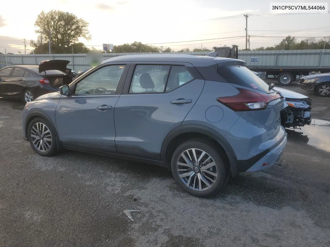 2021 Nissan Kicks Sv VIN: 3N1CP5CV7ML544066 Lot: 79397084