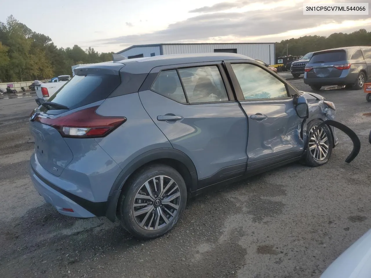 2021 Nissan Kicks Sv VIN: 3N1CP5CV7ML544066 Lot: 79397084