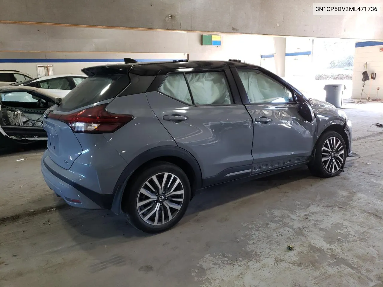 2021 Nissan Kicks Sr VIN: 3N1CP5DV2ML471736 Lot: 80035714