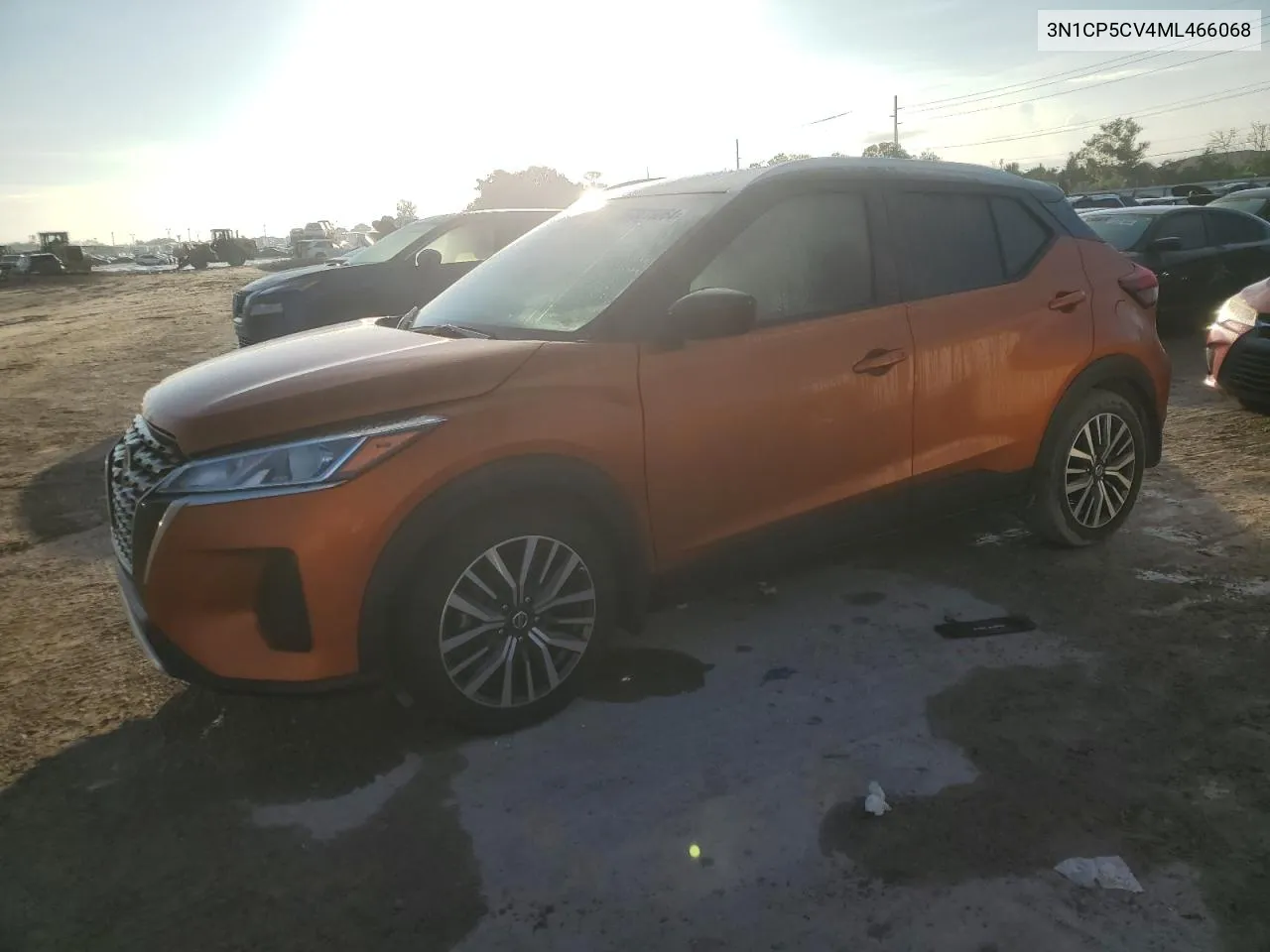 2021 Nissan Kicks Sv VIN: 3N1CP5CV4ML466068 Lot: 80170414